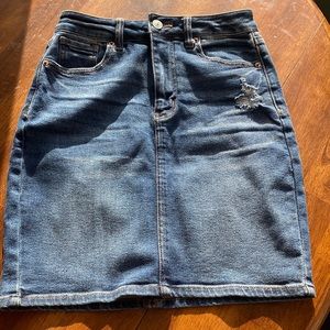 Women’s denim skirt